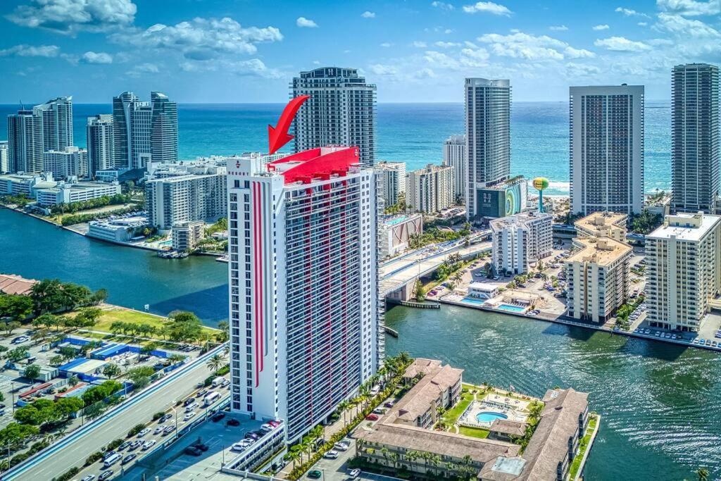 High-Floor Oceanview Apartment Hallandale Beach Εξωτερικό φωτογραφία